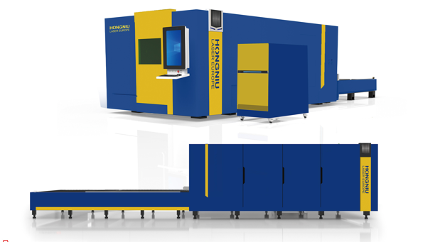 Hongniu Laser Europe Plně krytý vláknový laser s výměnnou platformou