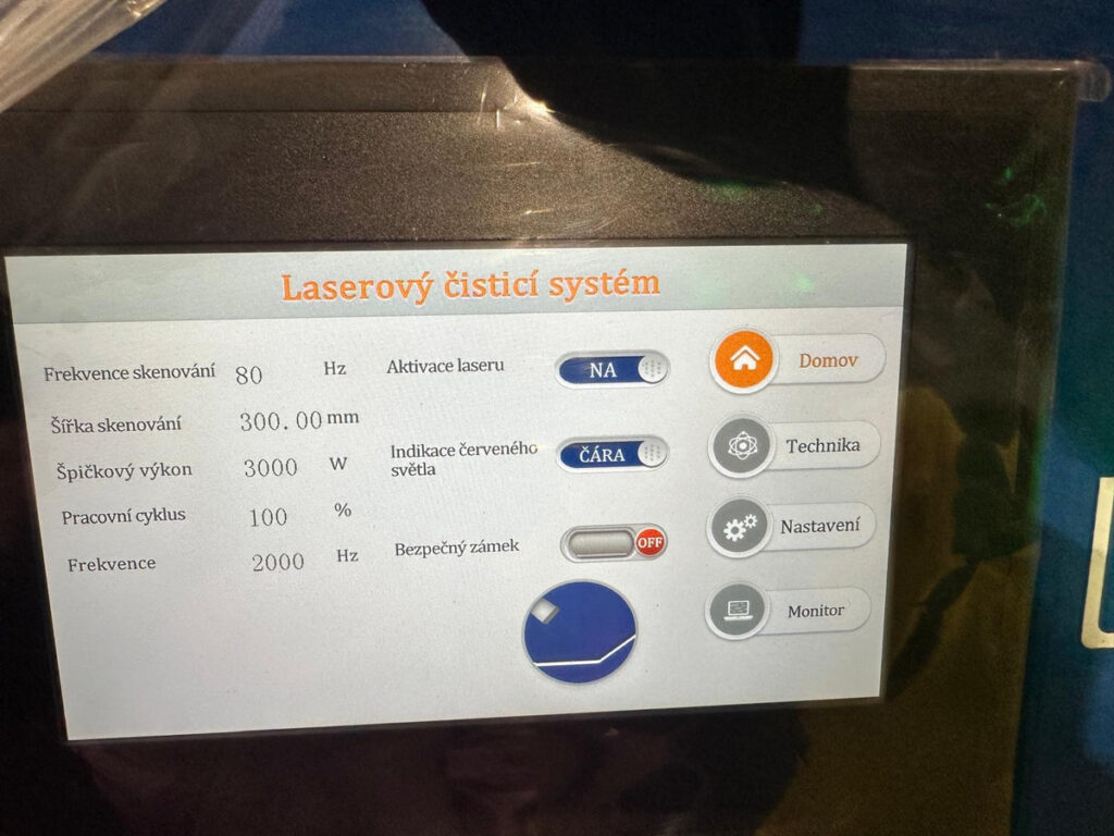 PS CL 3000 – Vláknový laserový čisticí stroj galerie 1