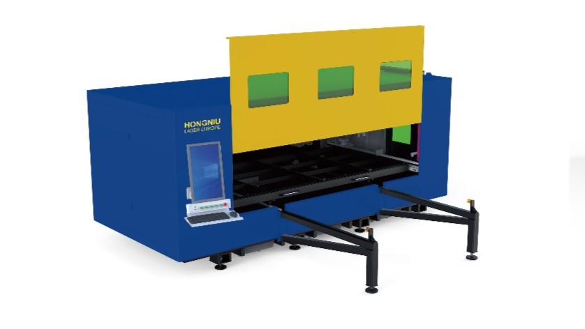 PS LAT RG – Plně krytý jednostolový vláknový laserový řezací stroj produkt